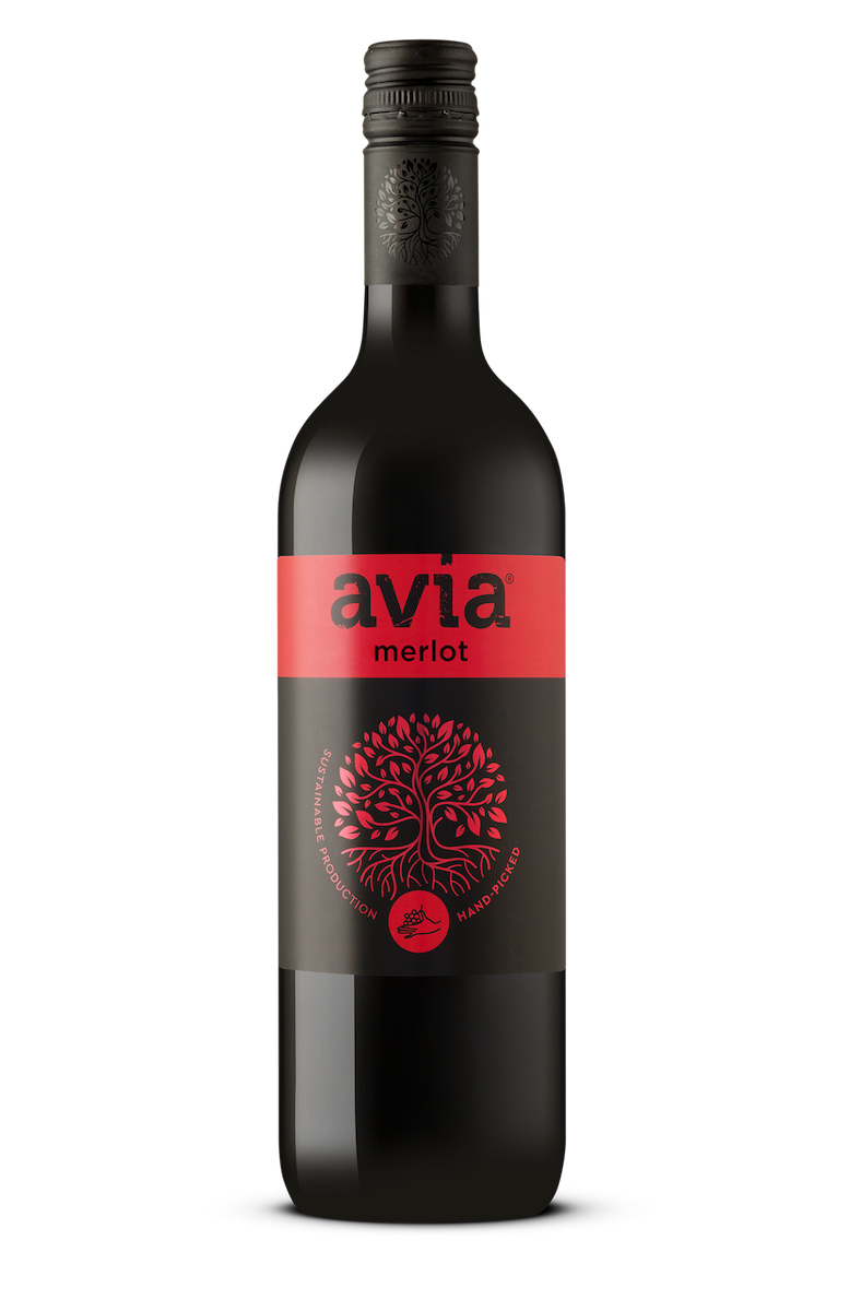 Klet Brda – Avia Merlot Dry bottle