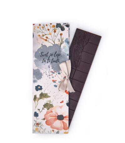 Lucifer The World Is Beautiful Chocolate Letter — supplier photograph